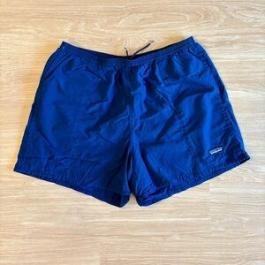 Patagonia Baggies Swim Trunks Shorts Navy Blue Men’s XL 5” Inseam Lined